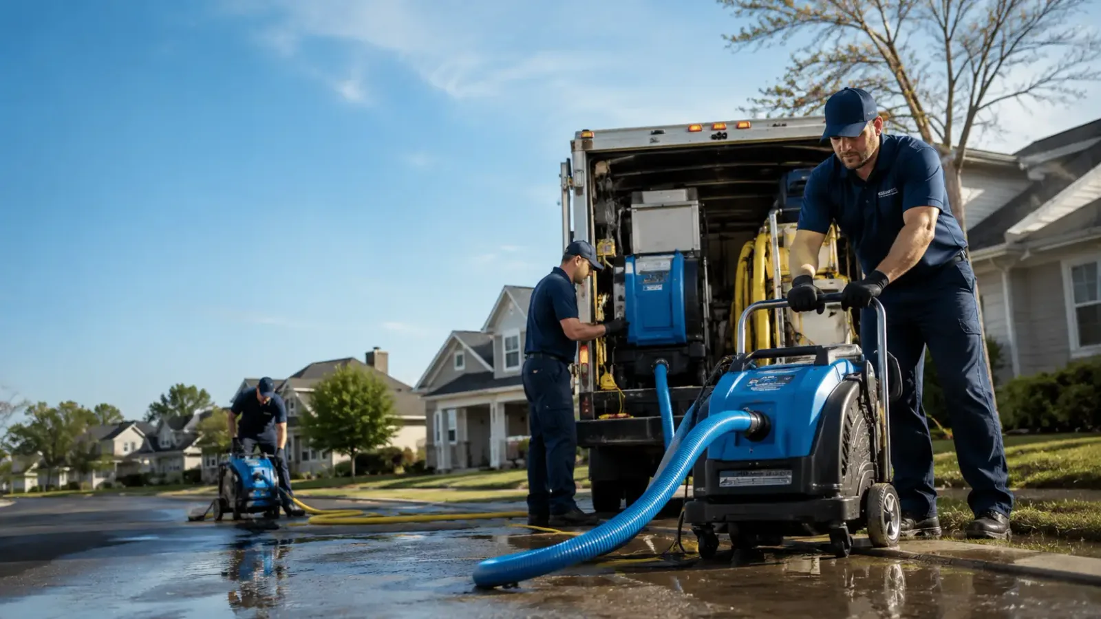 Flood Damage Cleanup in Van Dyne, WI